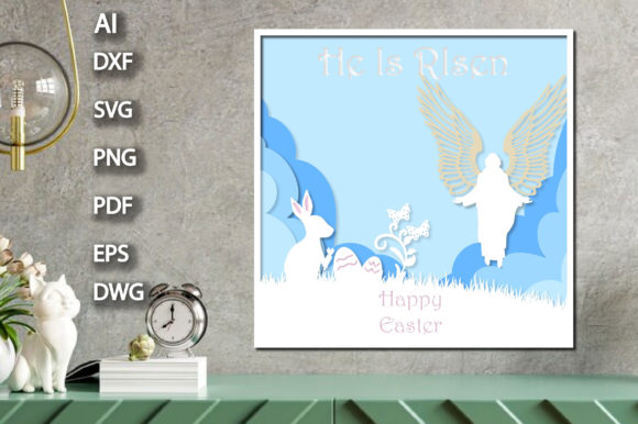 Celebrating Faith and Craft: The Impact of a 3D He Is Risen Easter Shadow Box