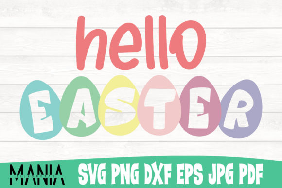 Elevate Spring Designs with Hello Easter SVG