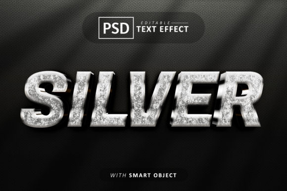 Elevating Brand Identity with High-Fidelity Silver 3D Text Effects