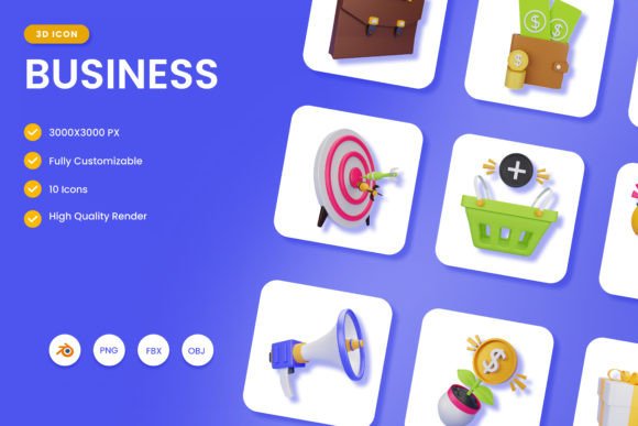 Elevating Digital Communication with High-Fidelity 3D Business Illustration