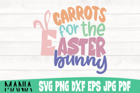 Elevating Spring Crafts with Premium Carrots for the Easter Bunny SVG Design