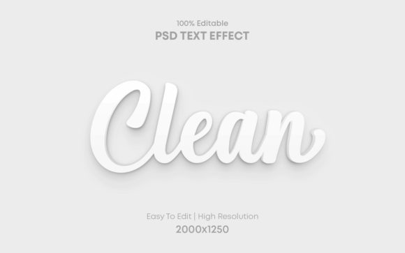 Elevating Your Designs with a Clean 3D PSD Text Effect