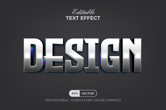 Evaluating the 3D Design Text Effect Silver Style for Professional Illustrator Workflows