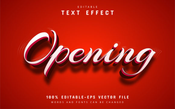 Evaluating the 3D Red Text Effect: A Practical Guide to Editable Vector Typography