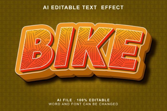 Evaluating the Bike 3D Text Effect for Modern Graphic Design Projects
