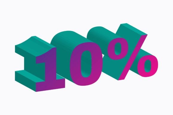 Mastering Visual Impact with 3D Number 10 Percent Assets for Modern Campaigns
