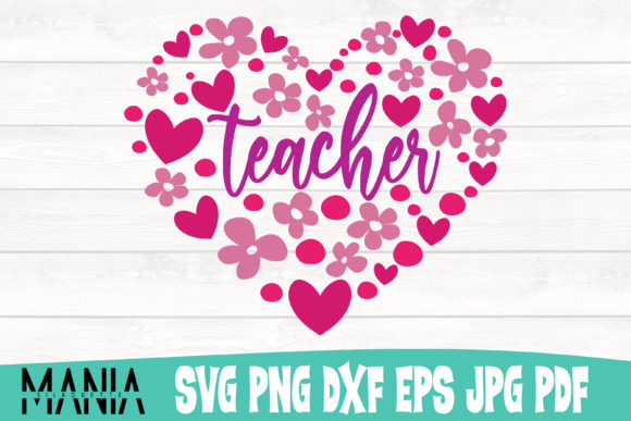 Teacher Heart SVG: The Ultimate Cut File for Educators