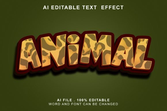 Unleashing Creativity: A Beginner's Guide to the Animal 3D Text Effect