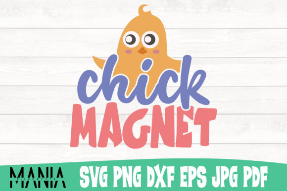 Unlock Creative Potential with the Chick Magnet SVG Cut File Design