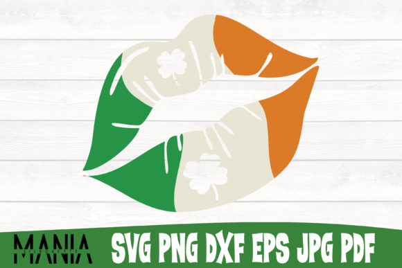 Unlock Creative Potential with the Irish Lips SVG Cut File Design