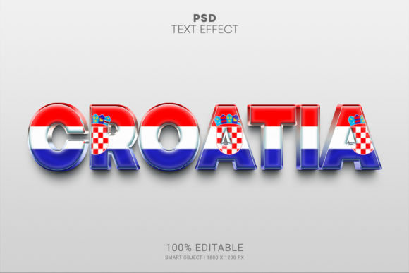 Unlock Professional Design: The Ultimate Guide to the Croatia PSD Editable 3D Text Effect