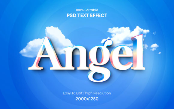 Unlocking Professional Typography with the Angel 3D PSD Text Effect